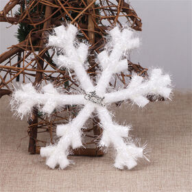 Hot selling Christmas tree decoration pendant Christmas snowflakes