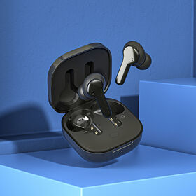 B2B Manufacturer Wireless Earbuds ENC Noise Cancelling 40H Playtime 4 Mics with Al for Call Clarity 7.2mm Dynamic Driver