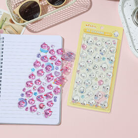 3D Embossed Fruit Stereo Stickers Cartoon DIY Decals for Guka Scrapbook Phone Case Decoration