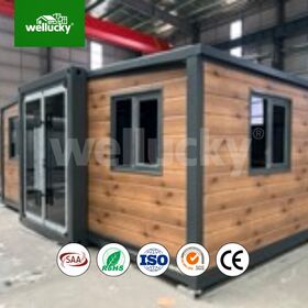 20FT 30Ft Luxury Villa Prefab Container Home Expandable for Holiday Outdoor Living Space With Interior Design Waterproof Material