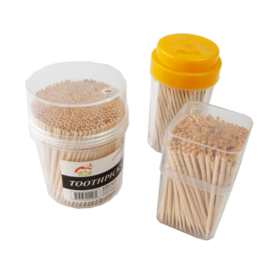 Eco-Friendly Bamboo Toothpicks 2mm Diameter FSC Certified Bulk Pack for Oral Hygiene and Food Service