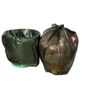 Kantong Sampah Hitam HDPE Heavy-Duty - Ramah Lingkungan, Pasokan Grosir untuk Dapur, Halaman & Limbah Industri (Tersedia OEM/ODM)