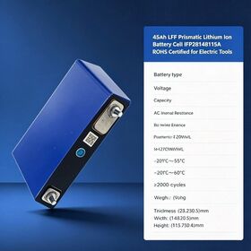 Diverse Capacity 3.2V LiFePO4 Battery Pack 48Ah 100Ah 218Ah 314Ah for Electric Devices
