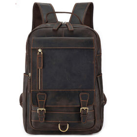 china canvas leather backpack manufacturers Men Backpack, Big Capacity Laptop Backpack, Vintage Wat RockCow Leather Studio this canvas rucksack is available in versatile colors China Leather Backpack, Leather Backpack