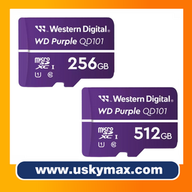 WD Purple 1TB Micro SD Card Ultra Endurance Micro SD Card Western Digital WD Purple 32GB 64GB 128GB 256GB 512GB 1TB WD 5516