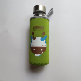 Tempat Minum Neoprene Cetak Kustom, Bahan Selam Tahan Air, Insulasi Termal, Desain Bawah Stempel untuk Minuman Cola