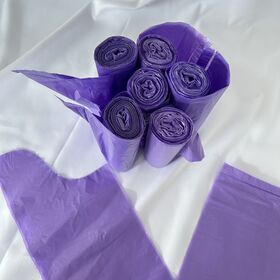 Kantung sampah segel bintang tugas berat/kantong sampah pada rol-Ekstra tebal plastik kelas komersial menolak karung untuk pembuangan limbah industri