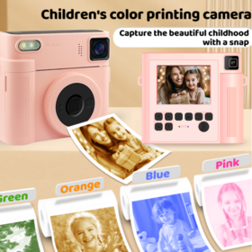 Factory price instant print camera with duel lens 1080P HD Video Camera