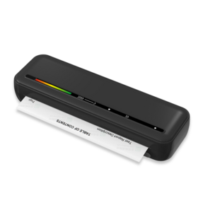 A4 thermal printer,print test Paper,inkless printing,bluetooth connectivity,grey/dot print