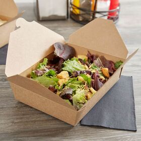 Factory Outlet Box Fast Food Paper Takeout Box Greaseproof Noodles/burger/Fast Food Takeaway Boxes Packaging Box Custom Services