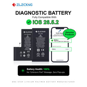 IOS26.5.2 Compatible 100% Battery Health 0 Cycle Genuine Diagnostic Battery for iPhone 12 - 16 Pro Max Original Quality