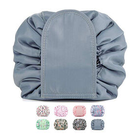 Custom Female Make up Pouch Portable Waterproof Toiletry Bag Travel Storage Women Drawstring Cosmetic Bag