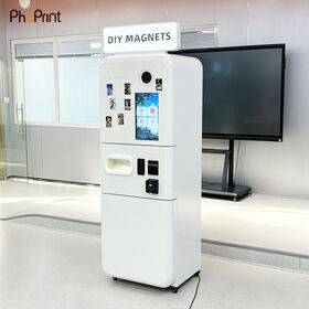 Selfie Touchscreen Photo Booth Dslr Software Machine Fridge Magnet Photo Booth With Camera and Printer