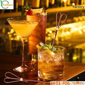 FSC Certified Biodegradable Bamboo Heart Cocktail Skewers Durable for Party and Wedding China Factory Price