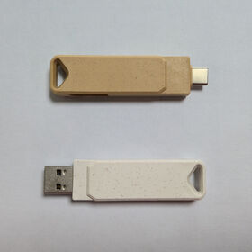 Wholesale cheap ECO material USB flash drive for USB-C port 8\16\32\64\128\256\512GB