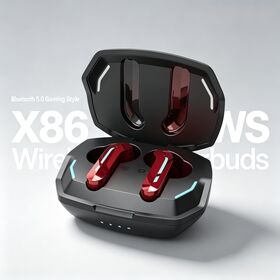 OEM/ODM Gaming TWS Kabellose Ohrhörer Bluetooth V5.0 ENC True Wireless Stereo Typ-C TWS Kopfhörer für Spiele mit individuellem Logo