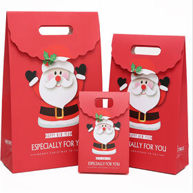 Weihnachts-Papiertüte als Geschenk für festliche Anlässe