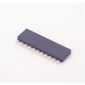 Manufacturers supply in-line 180 degree single row 2-40P female header series Pin headers