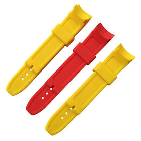 OEM personalized colored silicone adjustable strap