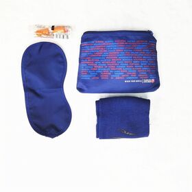 Custom product airline travel bag amenity kit for airlines luxury amenities airline amenity kit bag dental kit travel gift set kit
