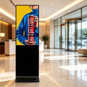 32-85 Inch Floor Standing Touch LCD Digital Signage Advertising Player for Hotel Lobby Cafe Retail Mall Commercial Ads