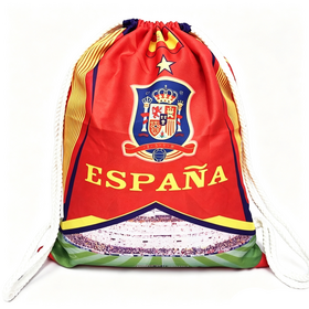 Großvolumige Fußball-Kordelzugtasche, Werbe-Kordelzugtasche, Polyester-Sporttasche 260710-1