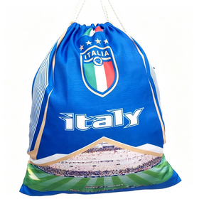 Großvolumige Fußball-Kordelzugtasche, Werbe-Kordelzugtasche, Polyester-Sporttasche 260710-8