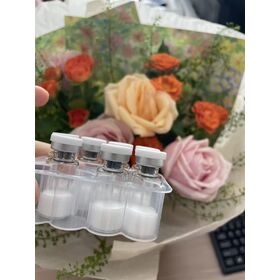 China Factory Bulk Cosmetic Grade Peptide Lyophilized Vials White Blue Purple Caps 99% HPLC Purity Large Stock Timely Shipment