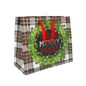 Custom Printed Kraft Paper Gift Bag Recyclable Shopping Packaging Bag for Gifts and Special Occasions