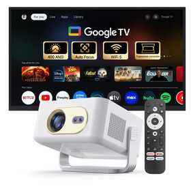 Magcubic HY300 GTV LCD Projector 720P Auto Focus WiFi5 BT5.0 Short Throw 1080P HDR Google TV Mini Speaker Portable Home Theater
