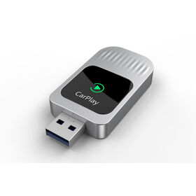Wireless Carplay Adapter, Converts Wired to wireless, Fast Auto-Connection,Free lag,Works with iOS 10+