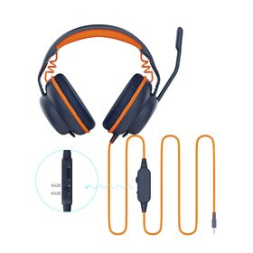 Online Learning USB Headset Noise Cancelling 30dB Wired Earmuffs with Microphone ROHS Certified for Education and Call Center
