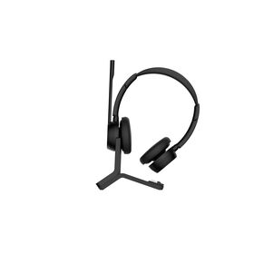 Supplier Office Bluetooth Headset with Noise Cancelling Microphone for Crystal Clear Stereo Calls center headset CE Certified