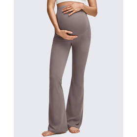 Wholesale Custom Soft Breathable High Waist Traceless Belly Supports Pregnant Maternity Summer Clothes Wear Yoga Leggings