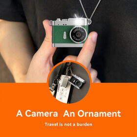 Wholesale Mini Pocket Camera with LED Fill Light - 1280x720P HD, F2.8 Aperture, Retro Style for Daily Travel Recording