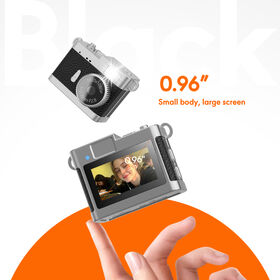 New Wholesale Mini Pocket Camera with LED Fill Light - 1280x720P HD, F2.8 Aperture, Retro Style for Daily Travel Recording hot