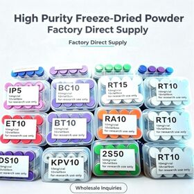 High Purity Peptides, Factory Direct Supply, Available in All MilligramSpecifications5mg 50mg Available