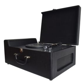 Factory Outlet Manufacturer Wholesales Factory Price Turntable Suitcase Record Player Hot Selling Fashion Phonograph LP Gramophone