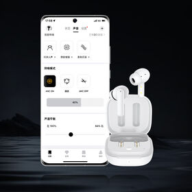 Manufacturer 30dB Hybrid ANC Wireless Earbuds 30H Playtime 68ms Low Latency 10mm Dynamic Driver