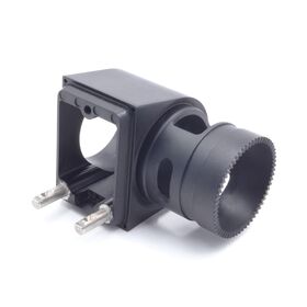 Sandblasted Black Anodized Aluminum Die Casting Holder for Industrial Computing Applications