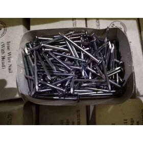 Factory Direct Sale Iron Wire Steel 2 Inch China Common Flat Head /Big head/headless wooden nails