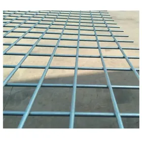Factory Welded wire mesh sheet/panel/50*50mm/10*10mm/closed edge/3D Fence Panel