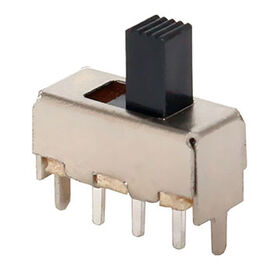 SS-12F58 IATF 16949 Vertical slide switch with 10,000 cycles lifespan/rating 0.5A/50V DC