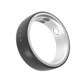 Factory OEM ODM Stainless Steel + Ceramic AI Ring for Health Monitoring Sleep Tracking with Bluetooth and SOS Functionality
