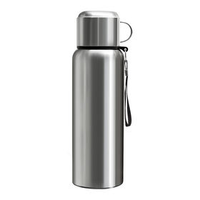 Large Capacity Outdoor No Plastic All Steel Antibacterial Temperature Display Thermos Vacuum Insulated Bottle with Tea Infuser