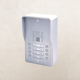 4G VoLTE GSM Door Intercom Station 8-Button, 1,152-User Capacity, Vandal-Resistant Aluminum Housing
