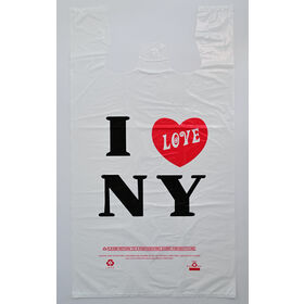 Plastic handle bags for supermarket recyclable customizable size best price