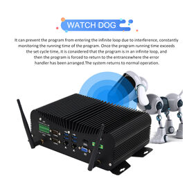 Manufacturer In-tel Hot Sale New Fanless Embedded Computer Industrial Mini PC with Serial Port 250U 6*USB 6COM 2*SATA 2* LAN SSD