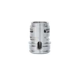 High-precision machining of hydraulic valve sleeves for construction machinery using a combination of turning and milling