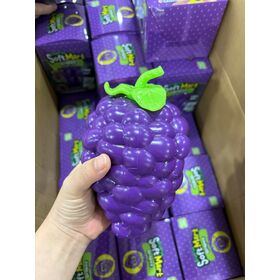 Fruit Squishy Toys Giant Grape Jumbo Squishy Toys Soft Squeeze Fidgets Cute Taba Squishy Toys Party Favors & Gifts